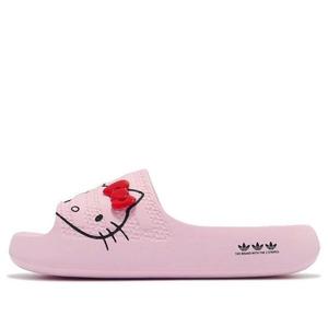 Тапочки x hellow kitty adilette ayoon слайдеры Adidas, розовый