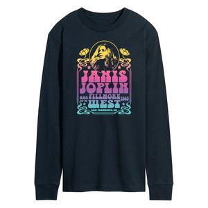 Мужская футболка с длинными рукавами Janis Joplin Fillmore Licensed Character