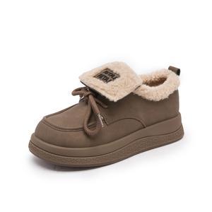 Ritai Женские повседневные туфли Low Top кофейного цвета, цвет Coffee