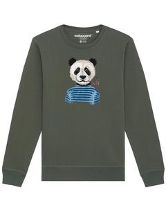 Свитер Watapparel Sweatshirt Panda, хаки