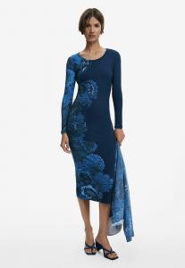 Платье Desigual FITTED MANDALA , Blue