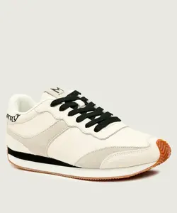 Кроссовки из кожи банджо Marella, белый