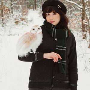 Гарри Поттер — оригинальный шерстяной шарф Слизерина.