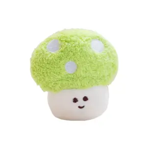 Плюшевый кулон с мультяшным грибком 10 см OU DI PIG, зеленый