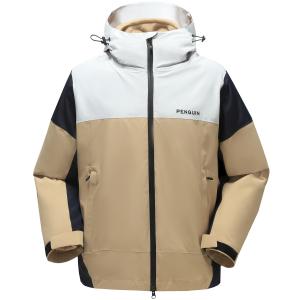 QIE Ветровка Unisex, Glacier Gray/Coconut Shell/Night Blue