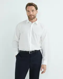 Мужская рубашка Non Iron больших размеров Rushmore, белый