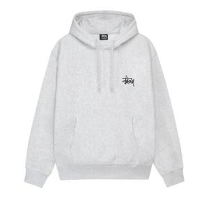 Худи Stussy Basic Hoodie, серый