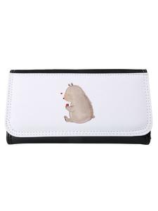 Портмоне Mr & Mrs Panda Damen Bär Marienkäfer ohne Spruch, белый