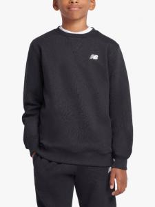 Детский свитшот с маленьким логотипом New Balance, Caviar