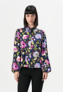 Блуза YAS YASASINA SHIRT, Navy /Dark Blue