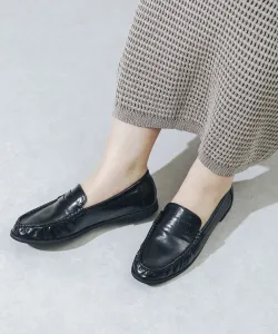 Мягкие лоферы со сборками Evol, цвет Bl