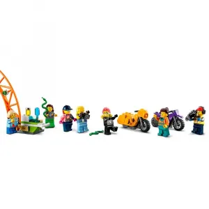 Акробатическая трасса из Лего с двойной петлей Lego, мультиколор