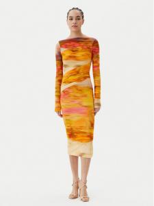 Коктейльное платье облегающего кроя Beggin Abito 104838 A2G1 Pinko, мультиколор