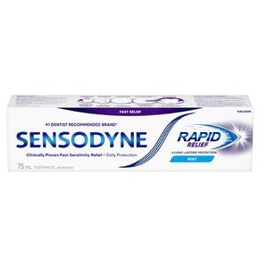 Зубная паста Rapid Relief для чувствительных зубов, 75 мл Sensodyne