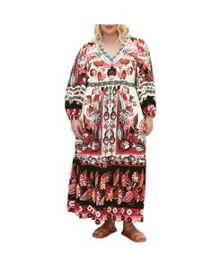 Макси-платье Malia больших размеров CITY CHIC, Ivory plc