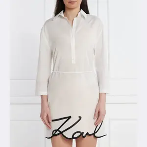 Фирменное платье Karl Lagerfeld, белый