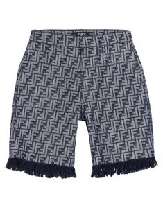 Джинсовые шорты Fendi, синий