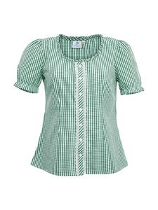 Блузка MOTTLERFLOWER зеленого цвета Spieth & Wensky
