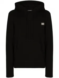 Худи с логотипом DOLCE & GABBANA, черный