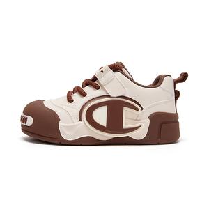 Детские кроссовки Puffy Shoes с низким верхом, устойчивые к истиранию, для скейтбординга, для детей от 3 до 7 лет Champion Kids, белый