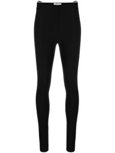 Легинсы с завышенной талией и вырезами Nensi Dojaka, черный