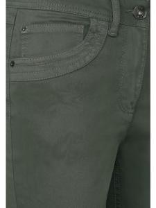 Cecil Женские джинсы зауженного кроя оливкового цвета