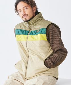 Пуховый жилет Mountain Classic, с цветовыми блоками.