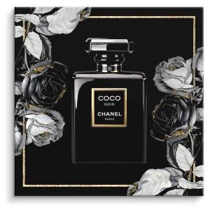 Картина на холсте ArtMind Chanel on flower, многоцветный