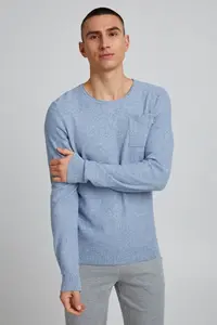 Свитер смесовой вязки "BLEND bhpullover", синий
