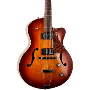 Электрогитара Godin 5th Avenue CW Kingpin II HB Hollow Body, Коньячный Взрыв