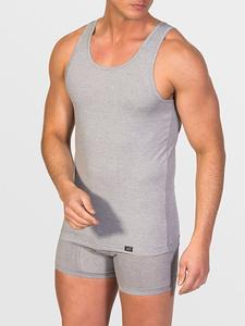 Нижняя рубашка zd ZERO DEFECTS Tank top Egyptian cotton, серый