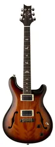 Электрогитара PRS SE Hollowbody Standard Mahogany 2021 года - McCarty Tobacco Sunburst