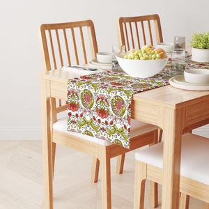 Настольная дорожка, 100 % хлопок, 16x90 дюймов, цветочный 3