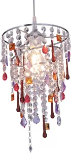 Подвесной светильник Näve Lina, bunt / chromfarben