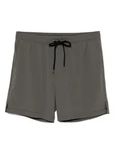 Шорты с разрезами James Perse, зеленый