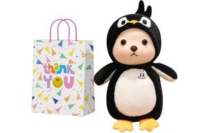 Плюшевая игрушка Penguin Transformed Into A Bear, высота 12см/30см/40см/50см Mise