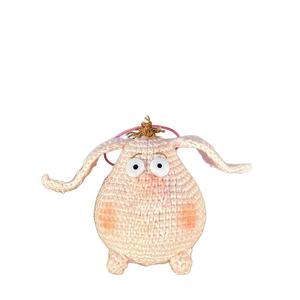 Сделай сам вручную творческий вязаный крючком неджа кулон плюшевая кукла высотой 5см Jinnew