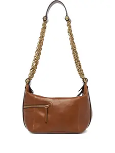 Сумка-тоут с цепочкой Chloé, коричневый