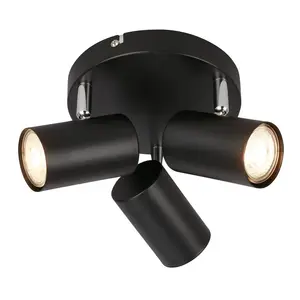 Светильники LED настенный прожектор SUPO 2365035 Briloner Leuchten, матово-черный