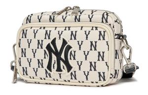 Сумка через плечо унисекс MLB Monogram Collection, Черно-белый
