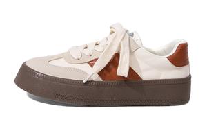 Женские противоскользящие износостойкие низкие кеды для скейтбординга Feiyue бежевый хаки коричневый