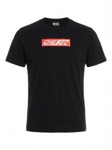 DIESEL Футболка 'T-DIEGOR-HS1' в черном цвете