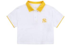 MLB Футболка поло New York Yankees женская белая