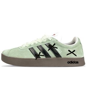 Антискользящие износостойкие низкие кеды для скейтбординга унисекс зеленые Adidas Neo