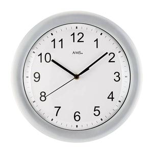 Настенные часы AMS Vandel, 4 см цвет weiß/silber