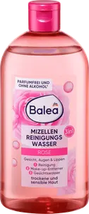 Мицеллярная вода розовая 400 мл Balea