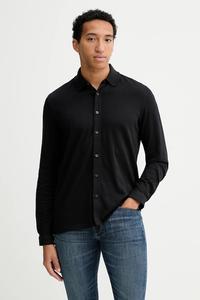 Хлопковая рубашка Marc O'Polo, черный