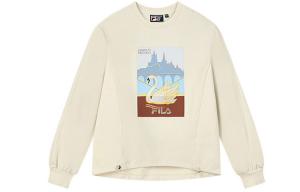 Свитшот женский кремовый Fila