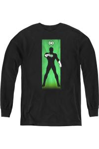DC Comics Green Lantern Блок Молодежная Футболка с Длинным Рукавом Gildan