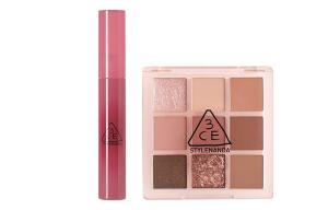 3CE Розовый алмаз коллекция galaxy мини спон жидкая помада тени для век румяна наборы для макияжа легко растушевывается